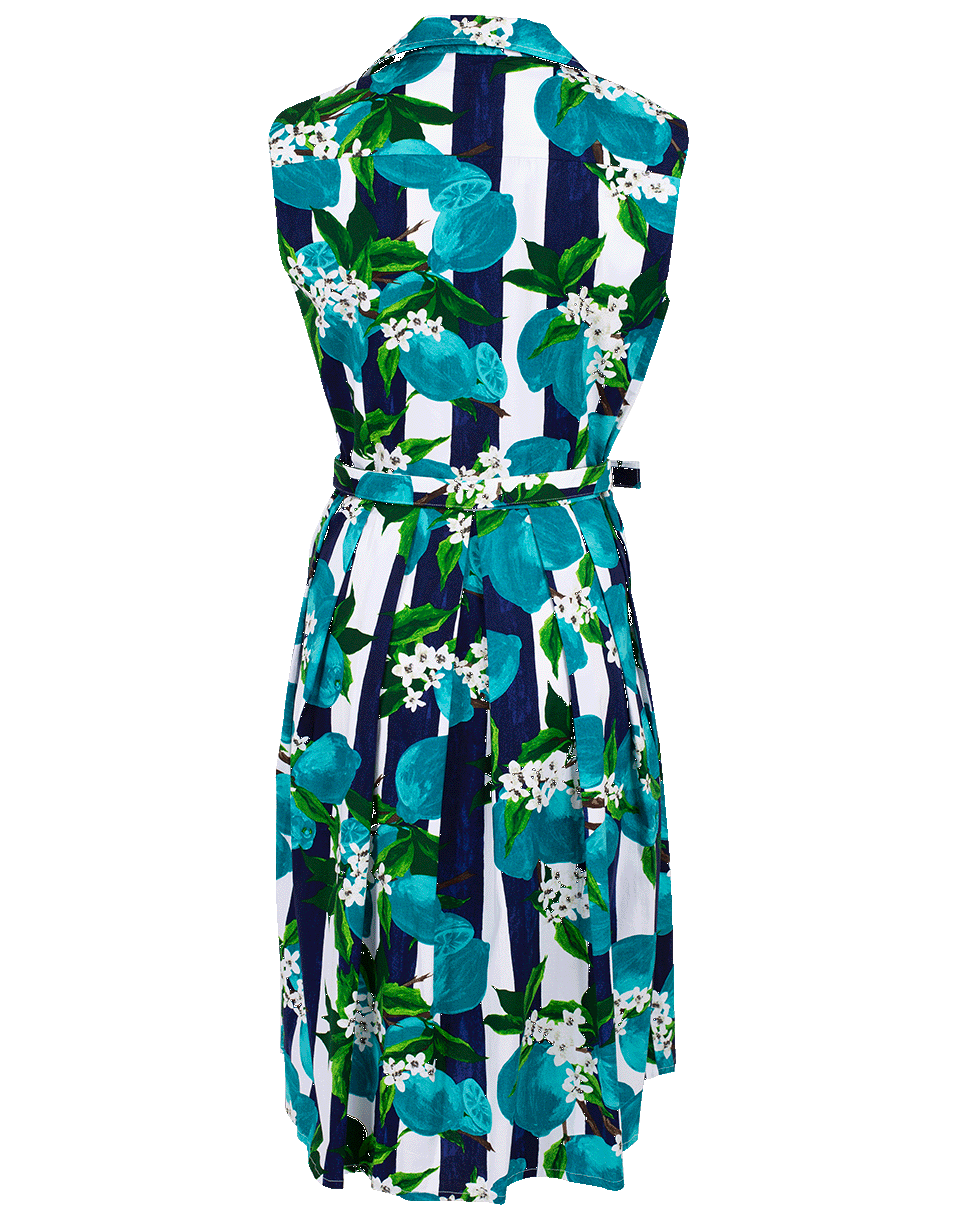 SAMANTHA SUNG-Sleeveless Audrey Shirt Dress-
