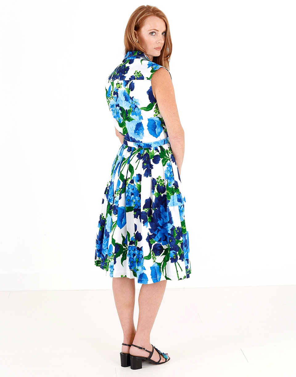 SAMANTHA SUNG-Claire Geranium Dress-