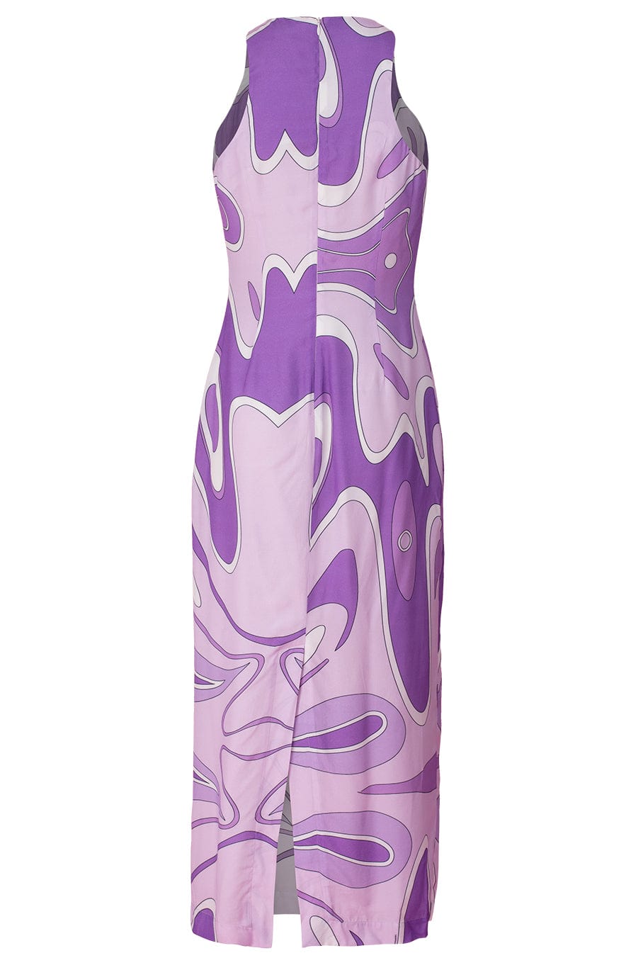 SARA BATTAGLIA-Sleeveless Tank Midi Dress-