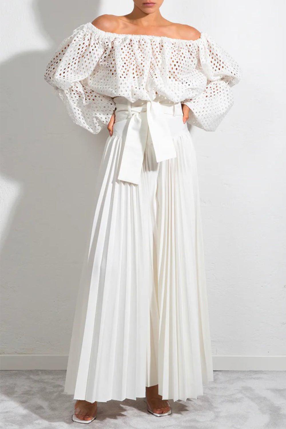 SARA BATTAGLIA-Puffed Top-