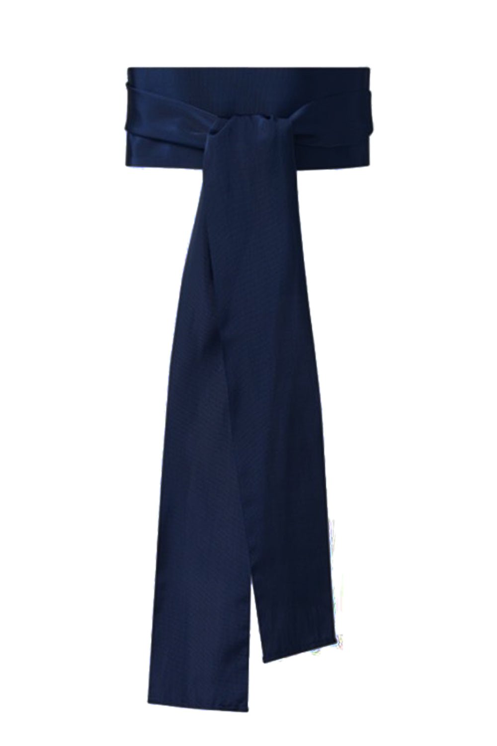 SARA ROKA-GG Ribbon Belt - Navy-