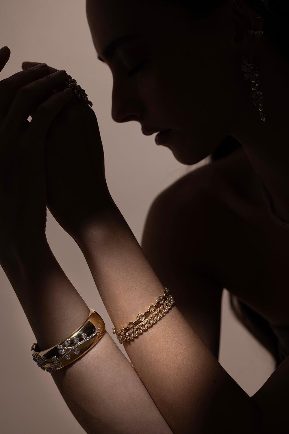 SARA WEINSTOCK-Lierre Cigar Band-YELLOW GOLD
