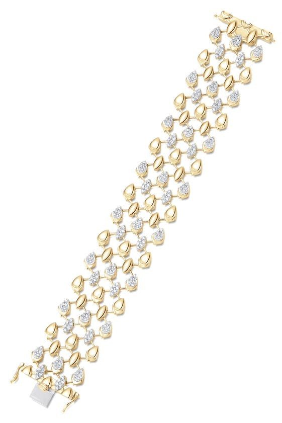 SARA WEINSTOCK-Lierre Link Bracelet-YELLOW GOLD
