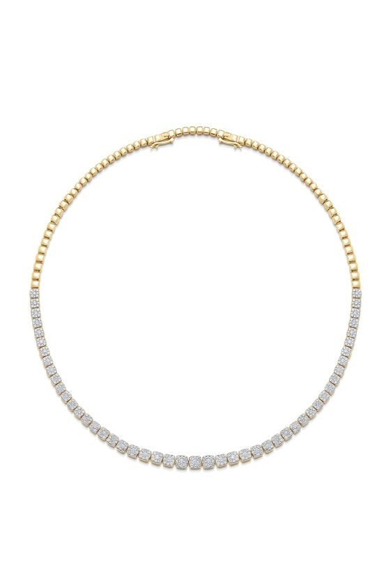 SARA WEINSTOCK-Adira Diamond Choker Necklace-YELLOW GOLD