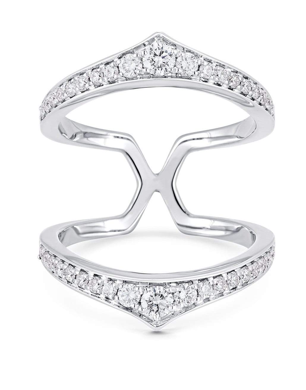 SARA WEINSTOCK-Lucia Cascade Stacking Ring-WHITE GOLD