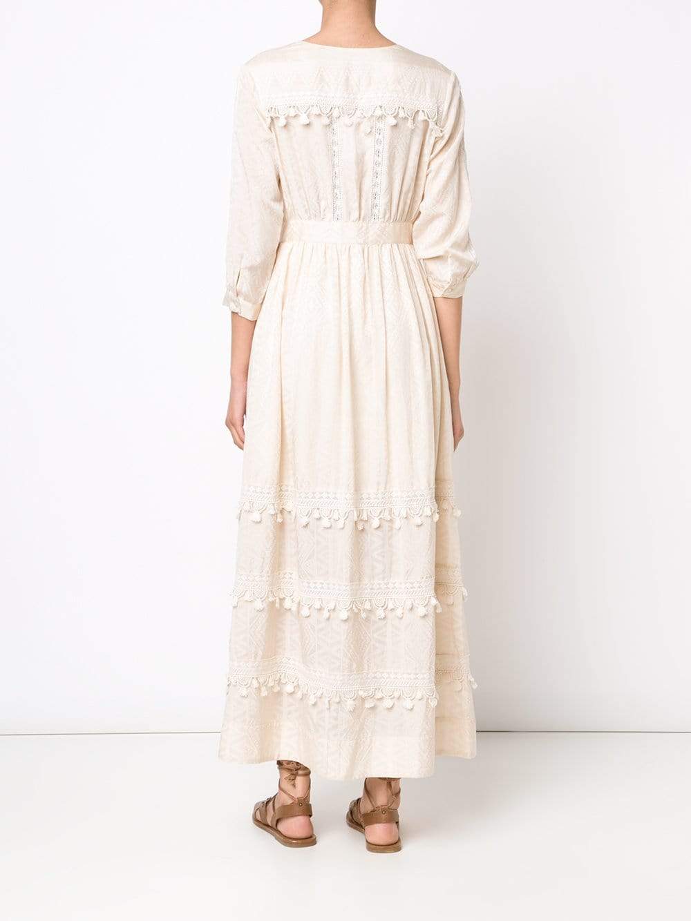 SEA-Button Front Maxi Dress-