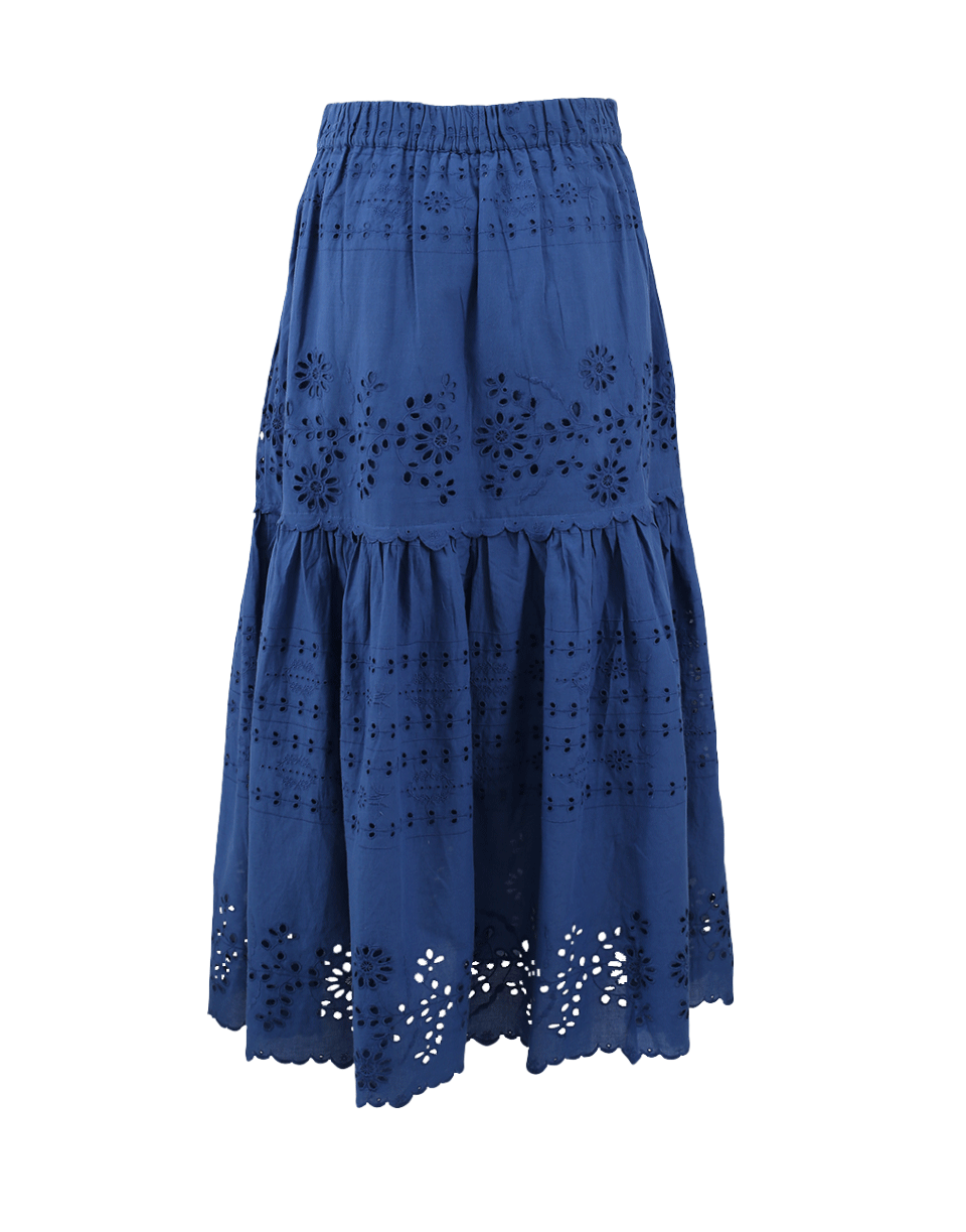 SEA-Soft Eyelet Maxi Skirt-