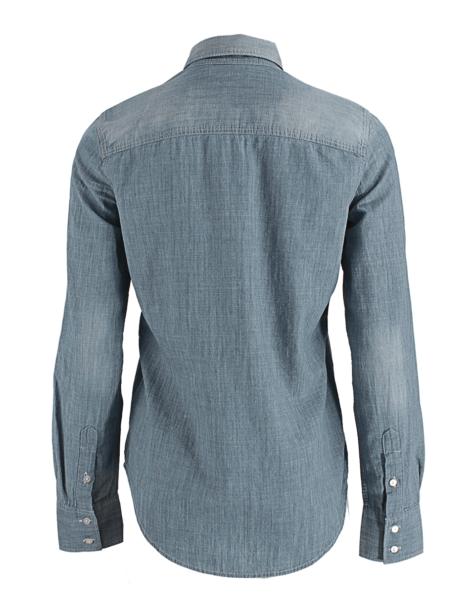 SEE by CHLOE-Long Sleeve Button Down Blouse-