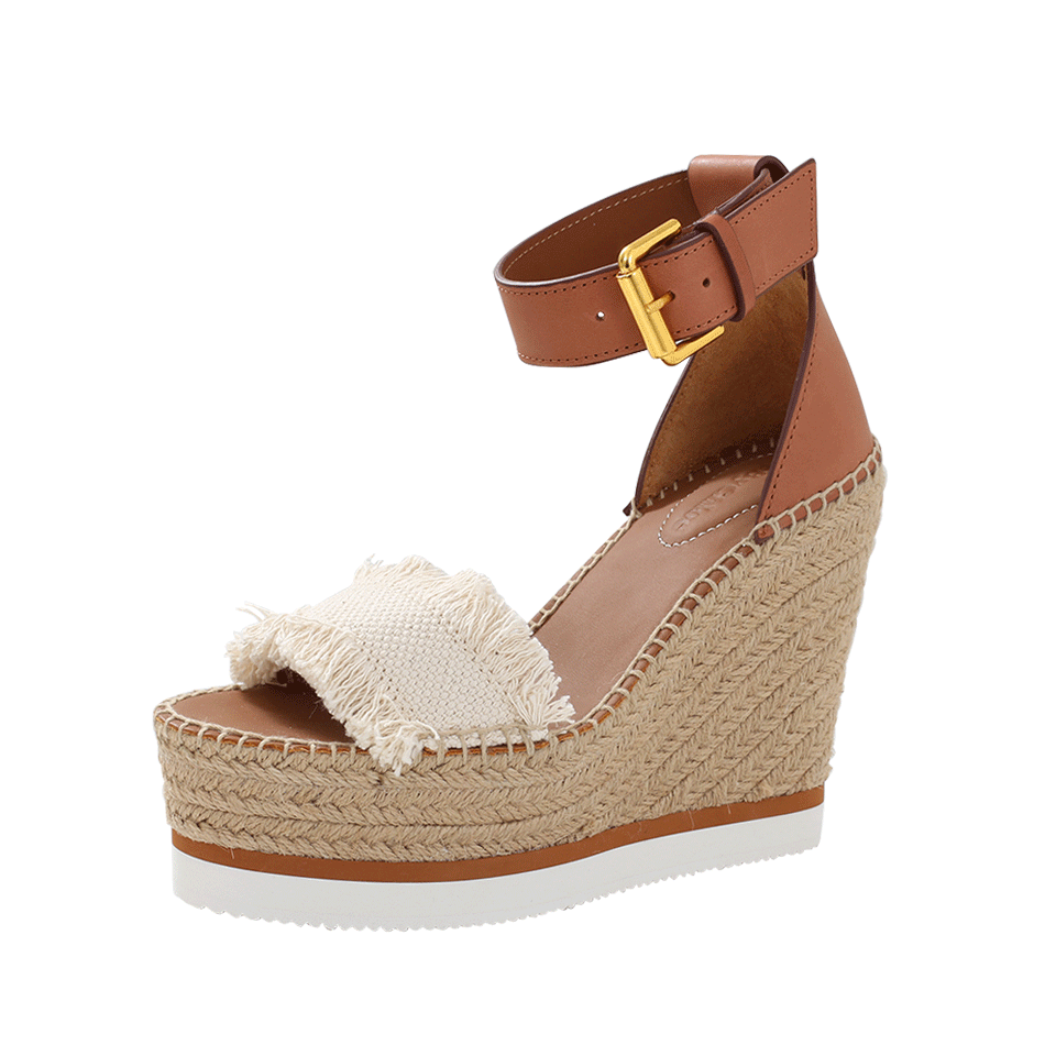 SEE by CHLOE-Glyn Canvas Wedge-