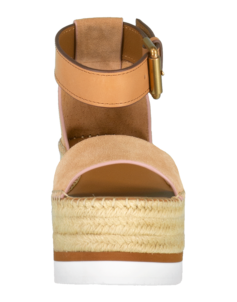 SEE by CHLOE-Glyn Suede Mid Wedge-