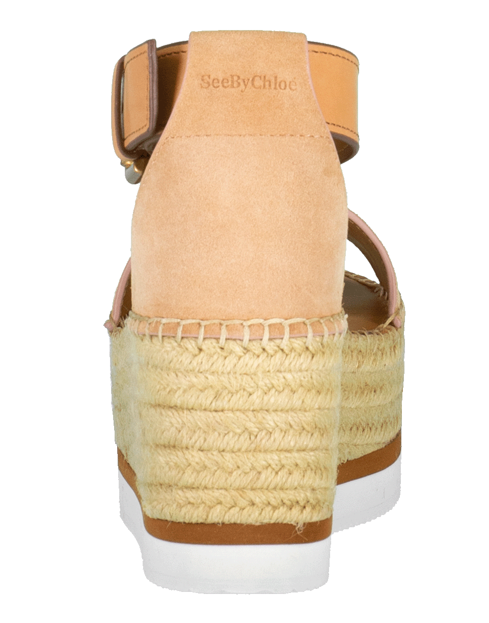 SEE by CHLOE-Glyn Suede Mid Wedge-