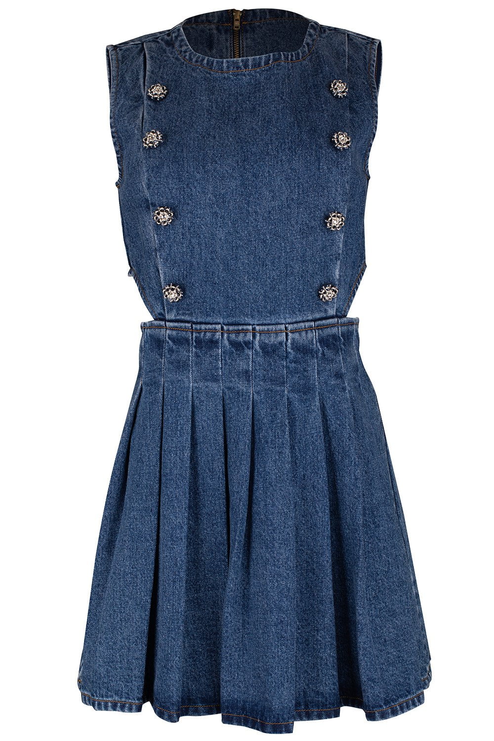self-portrait-Cut-Out Mini Dress-