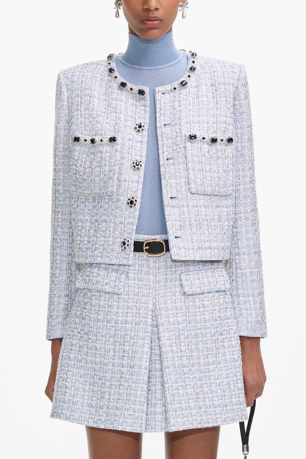 Boulce Jacket-BLUE-4-CLOTHINGJACKETBLAZERS-self-portrait