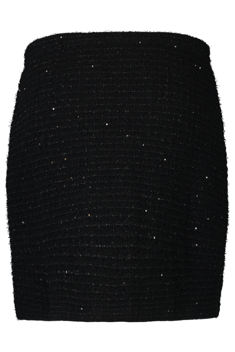 self-portrait-Textured Mini Skirt-