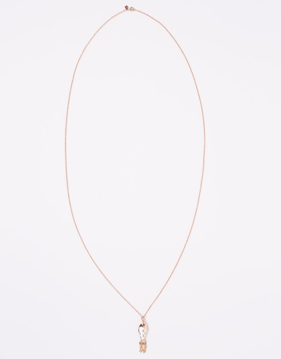 SELIM MOUZANNAR-Fish For Love Pendant-ROSE GOLD
