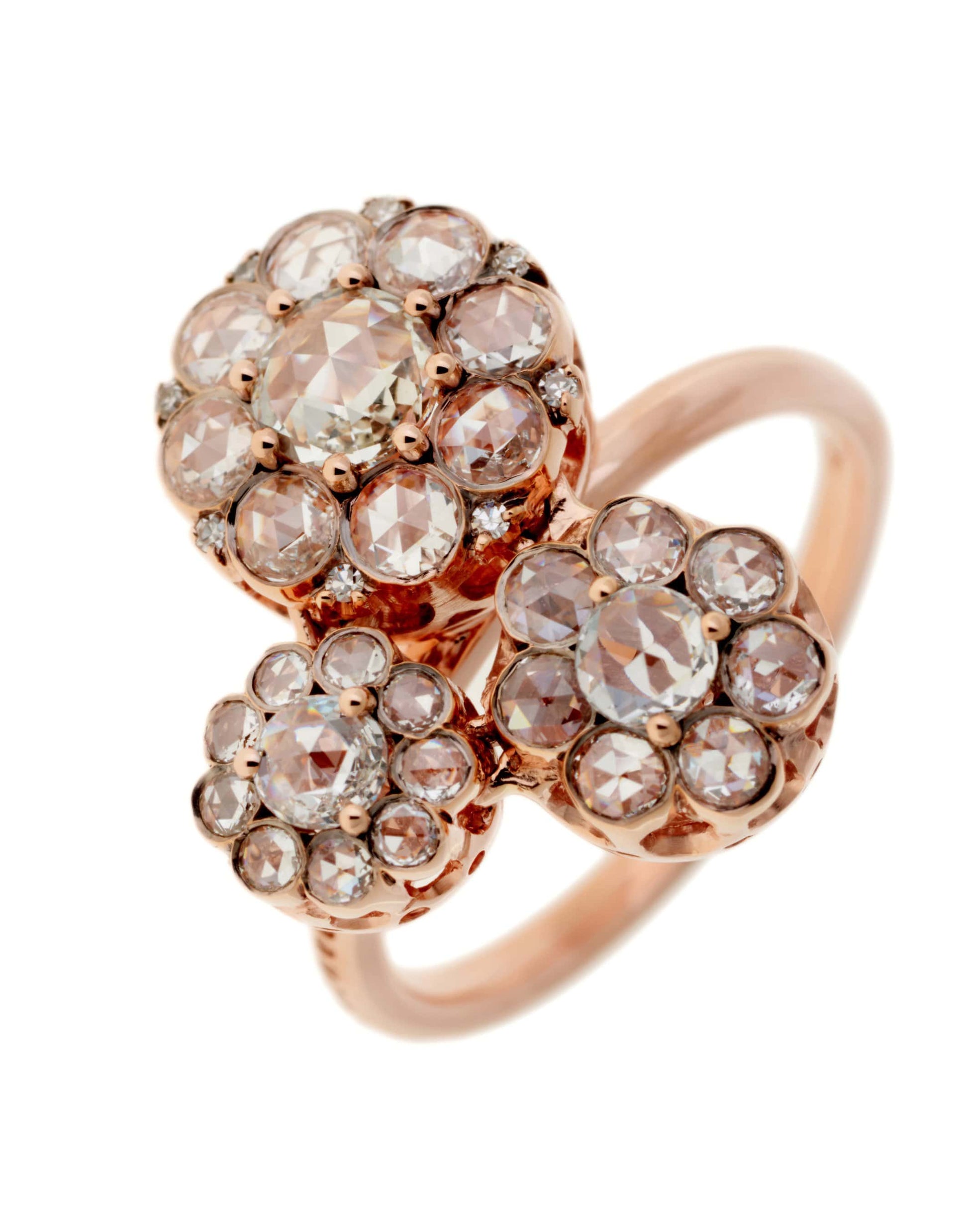 SELIM MOUZANNAR-Diamond Cluster Ring-