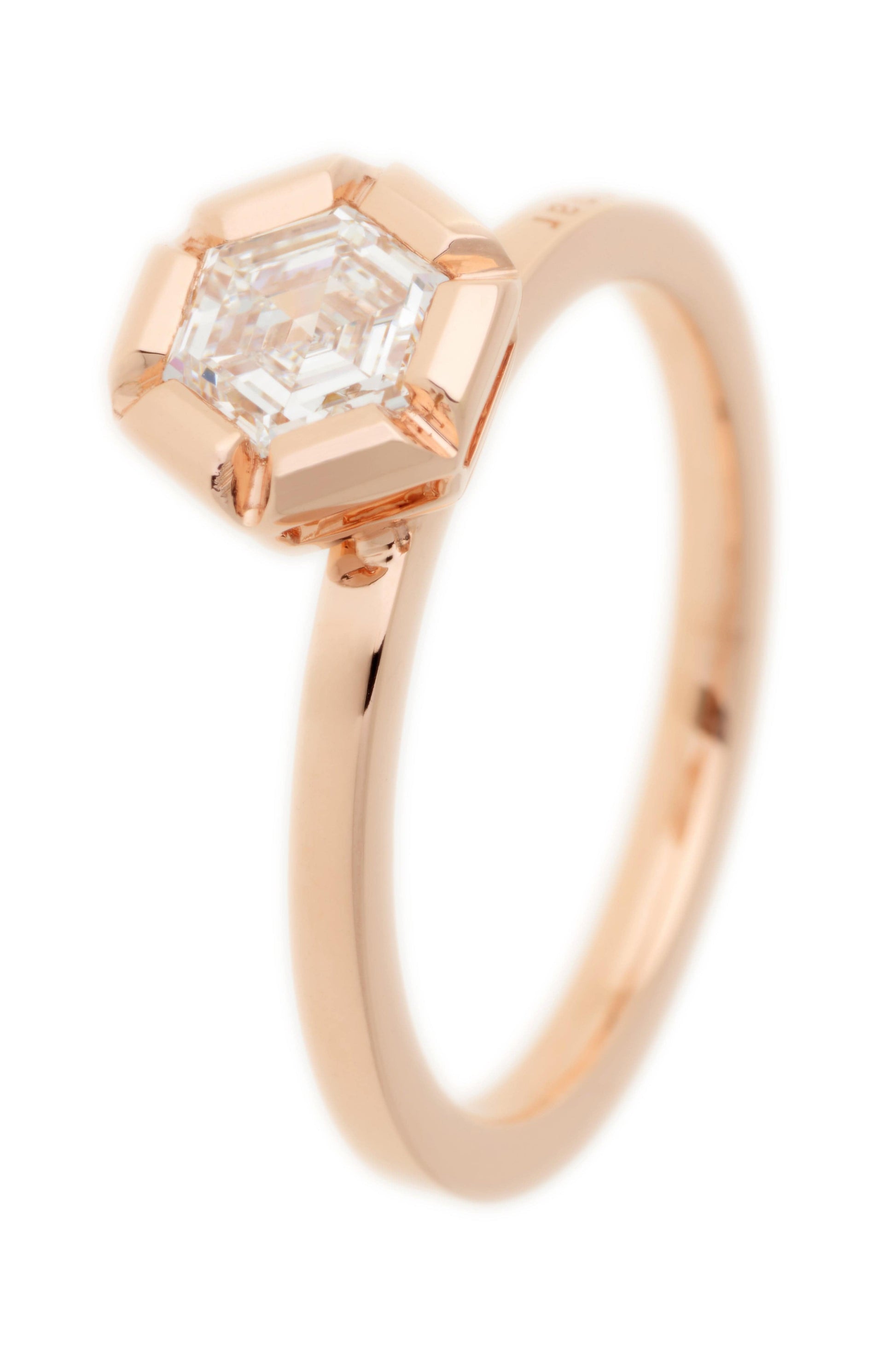 SELIM MOUZANNAR-Rose de France Diamond Ring-ROSE GOLD