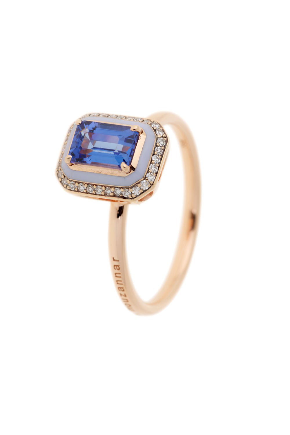 SELIM MOUZANNAR-Mina Tanzanite Ring-ROSE GOLD