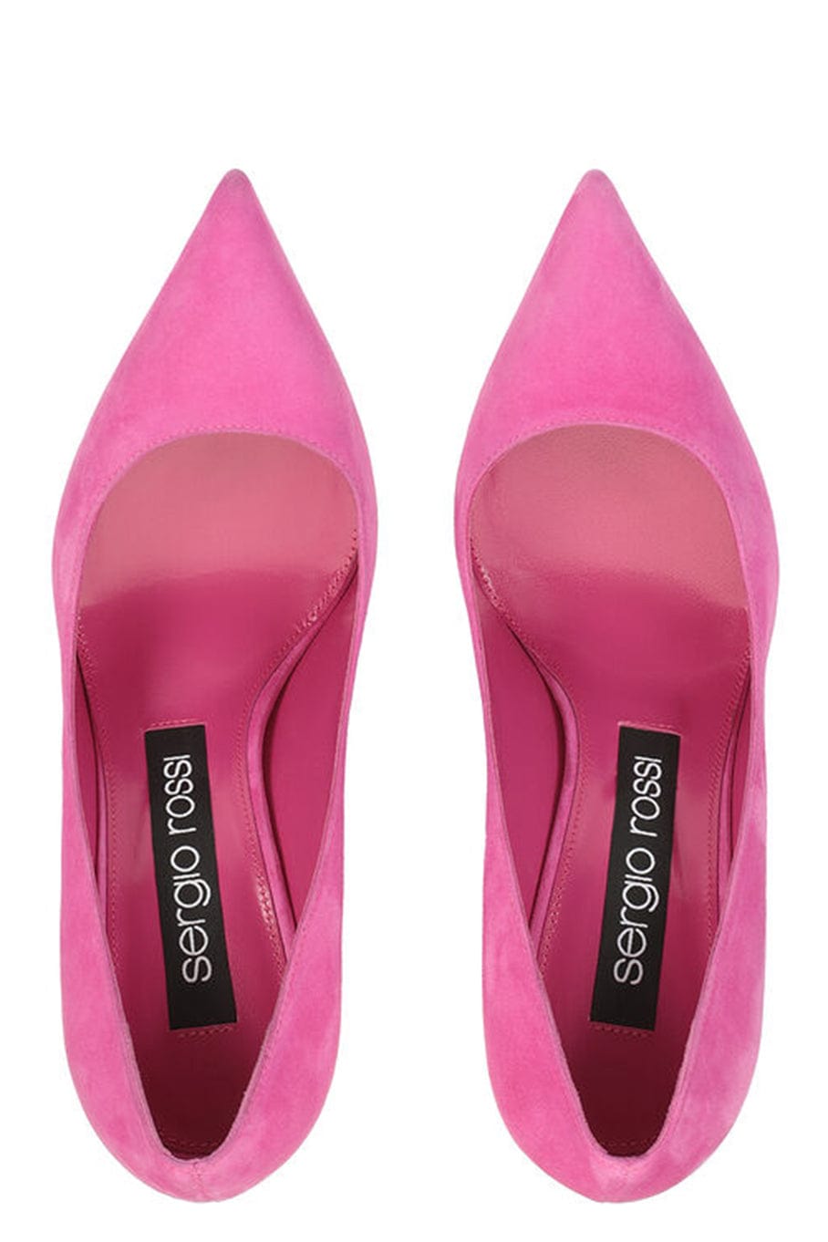 SERGIO ROSSI-Suede Pump-