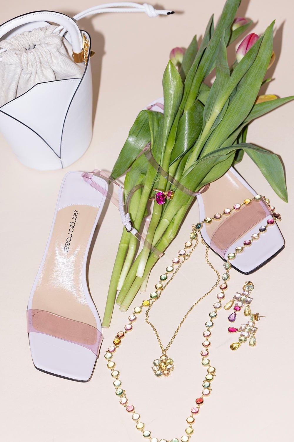 SERGIO ROSSI-Sandal With Block Heel-