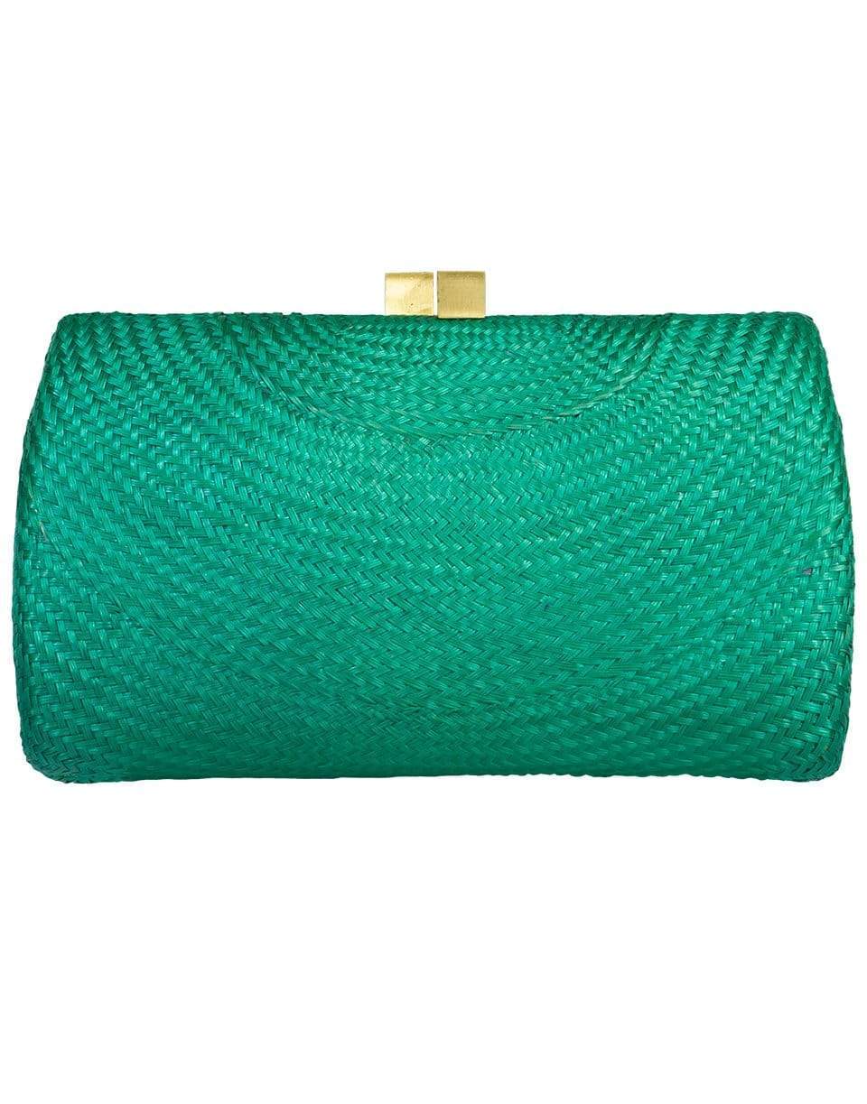 SERPUI-Green Farah Diba Bun Clutch-GREEN