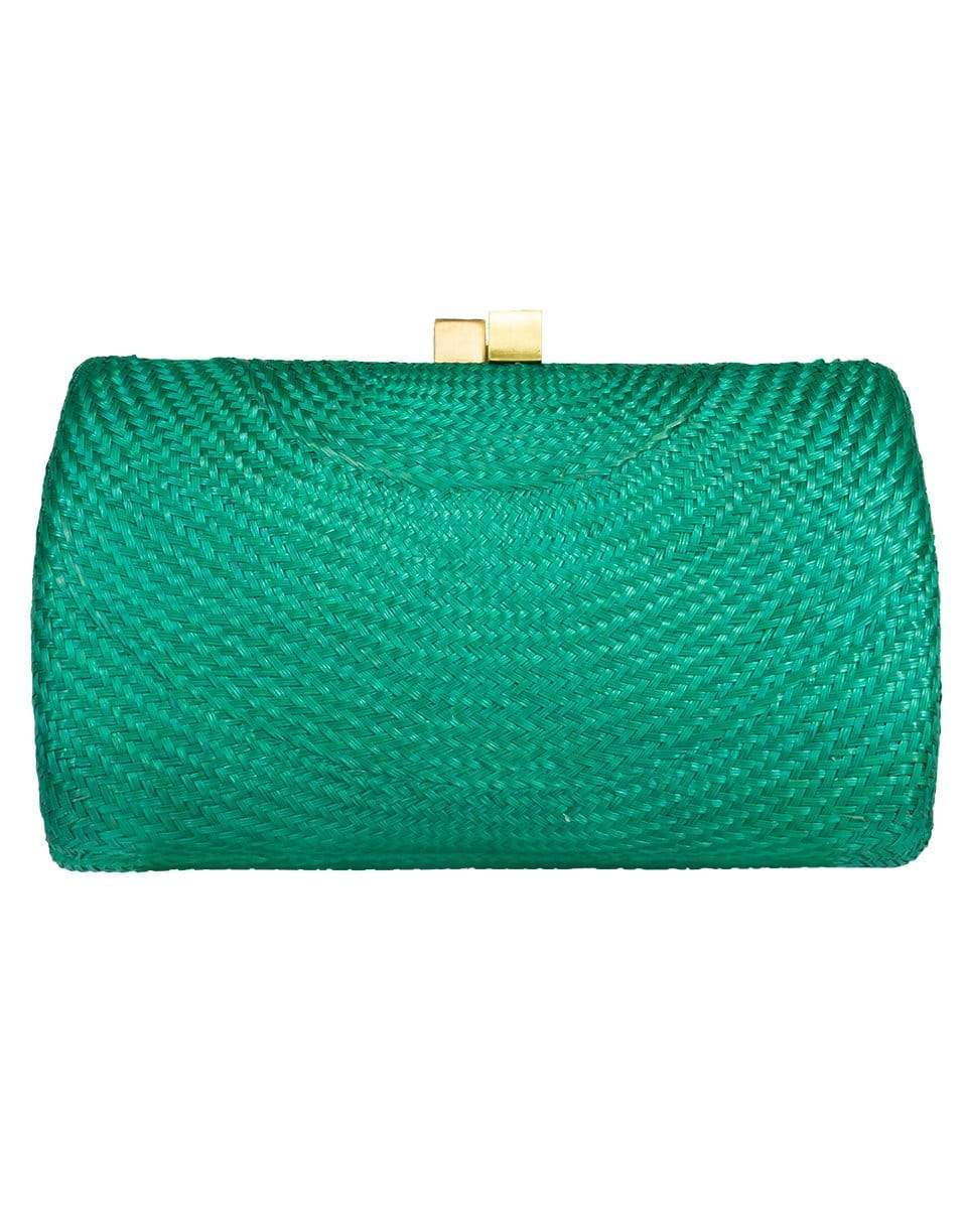 SERPUI-Green Farah Diba Bun Clutch-GREEN