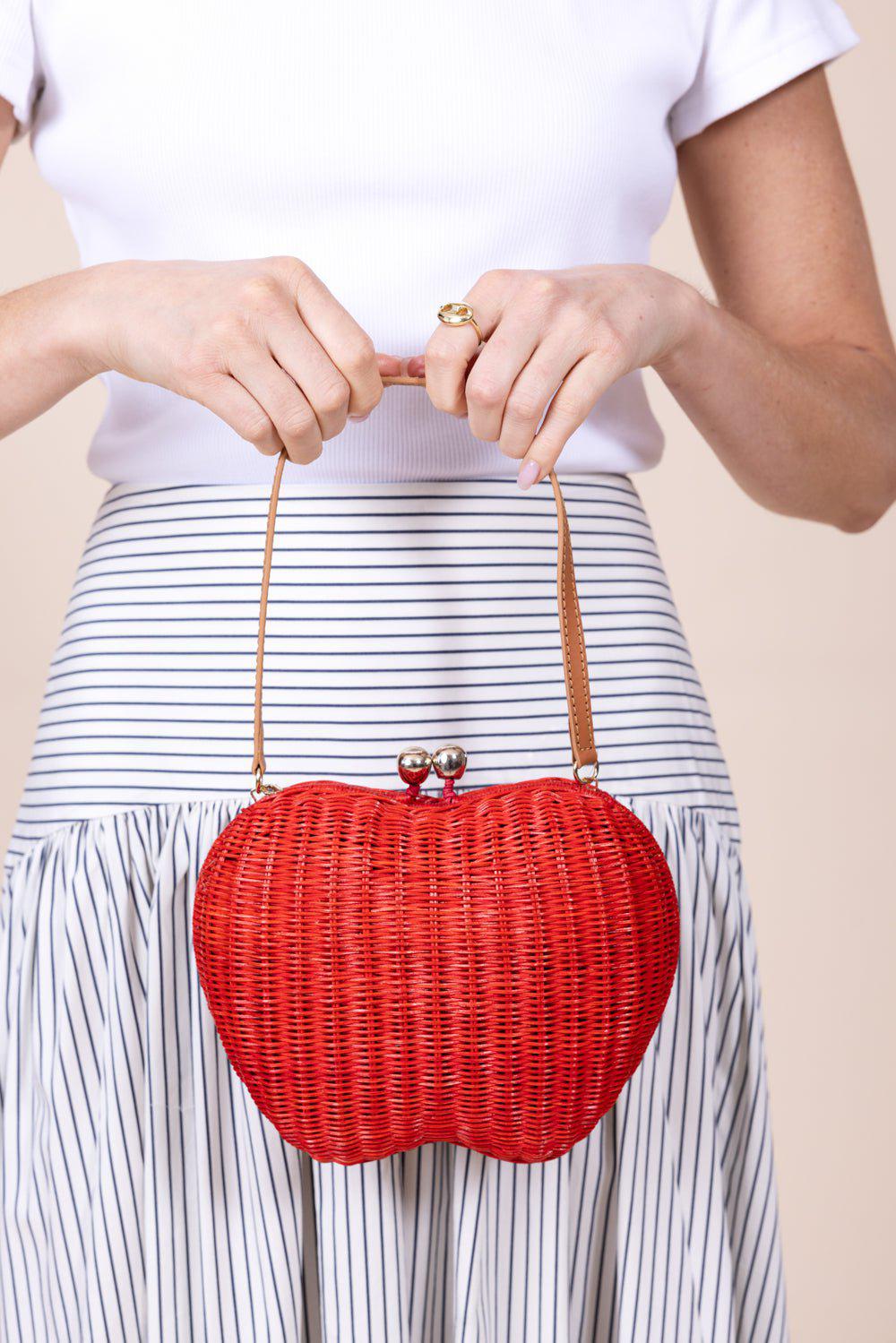 SERPUI-Tasty Apple Clutch-RED
