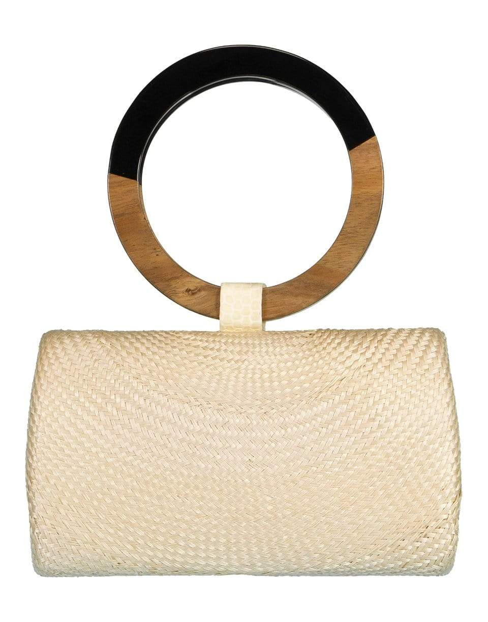 SERPUI-Sand Denise Top Handle Clutch-SAND