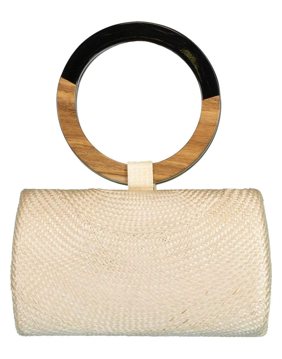 SERPUI-Sand Denise Top Handle Clutch-SAND