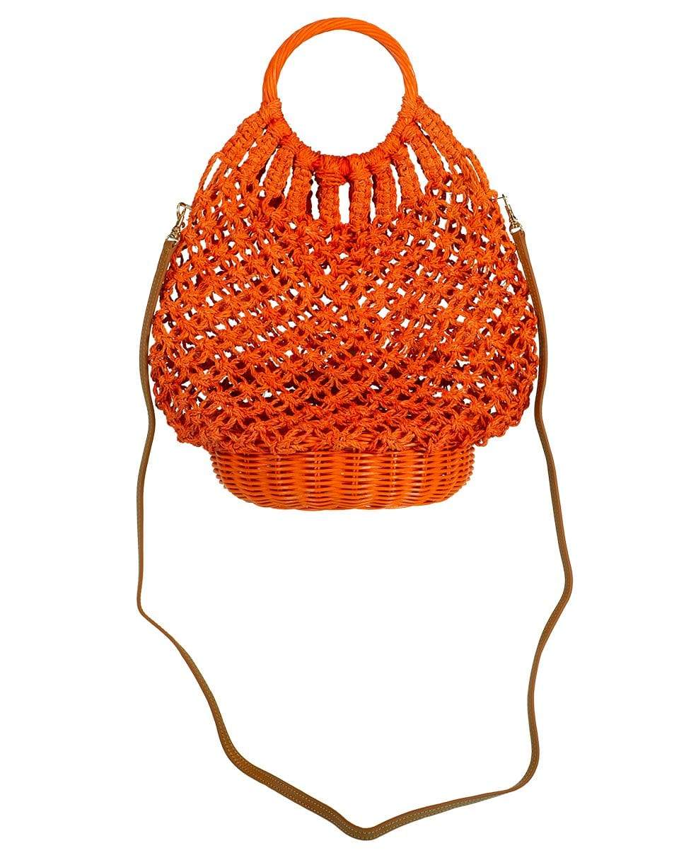 SERPUI-Lara Macrame Bag-ORANGE