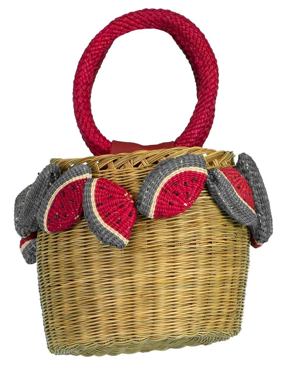 SERPUI-Lauren Watermelon Top Handle Bag-WATERMLN