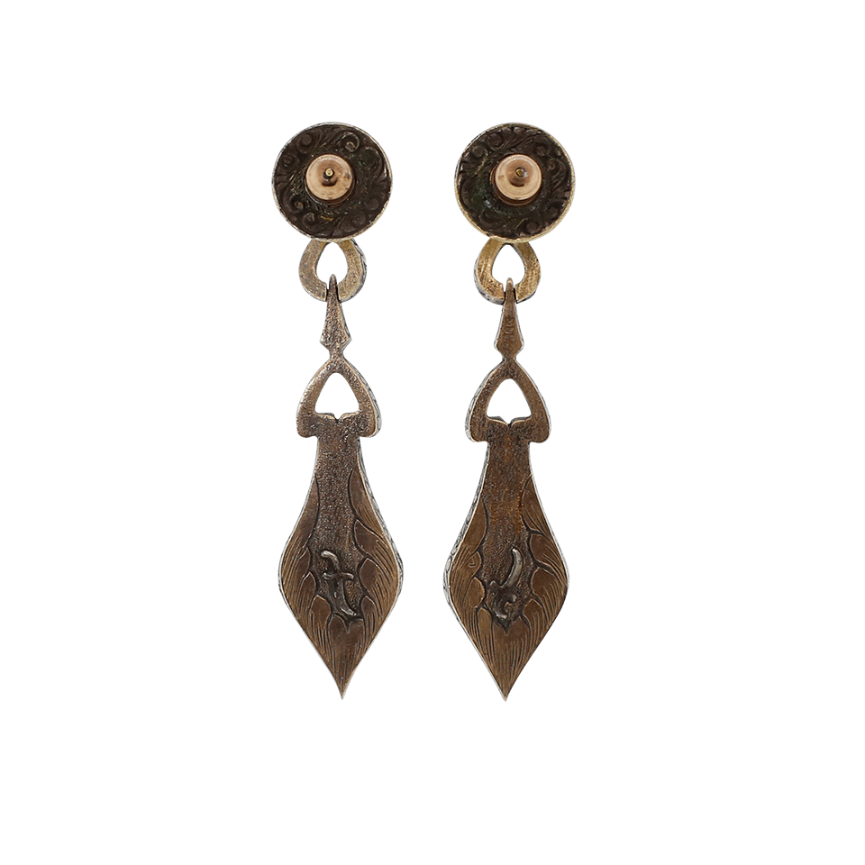 SEVAN BICAKCI-Birds In Flight Marquis Drop Earings-ROSE GOLD