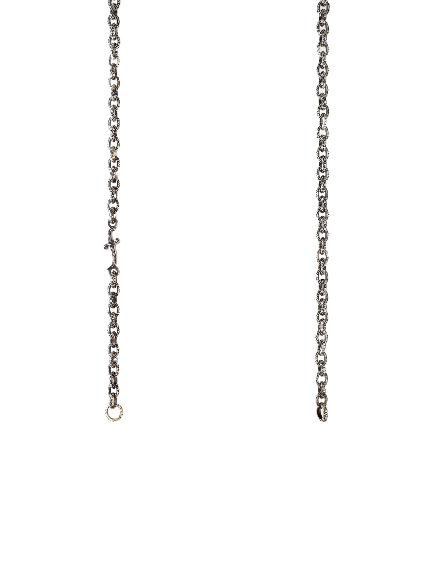 SEVAN BICAKCI-Etched Dagger Chain-SILVER