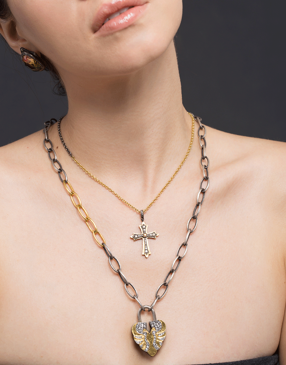 SEVAN BICAKCI-Large Open Link Chain-SILVER
