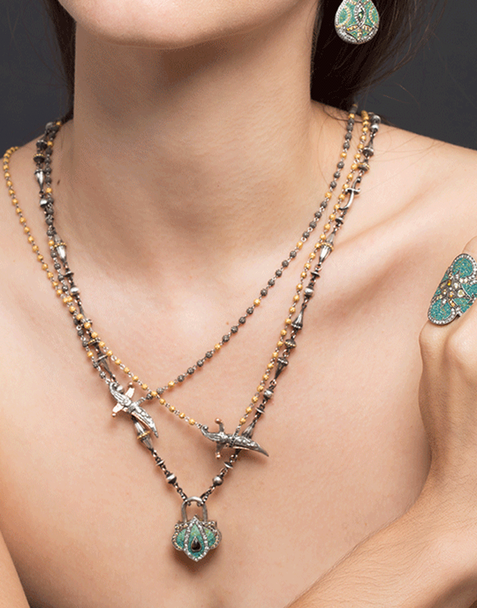 SEVAN BICAKCI-Open Zepplin Chain-YELLOW GOLD