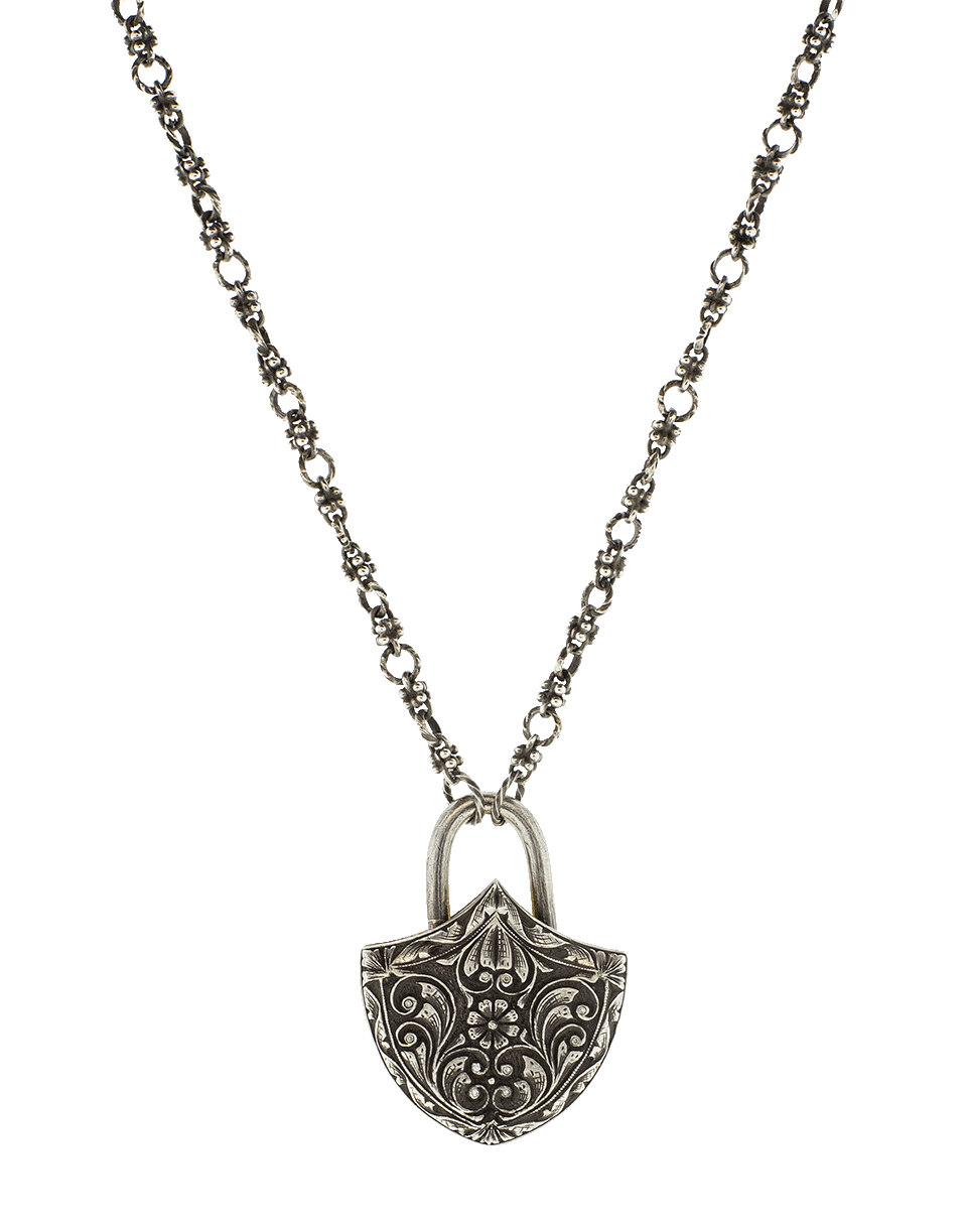 SEVAN BICAKCI-Carved Tulip Lock Pendant In Citrine-YELLOW GOLD