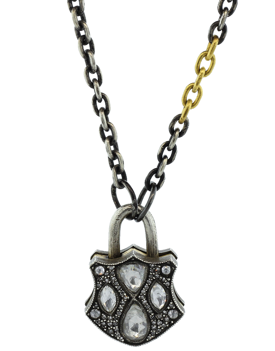 SEVAN BICAKCI-Diamond Padlock-YELLOW GOLD