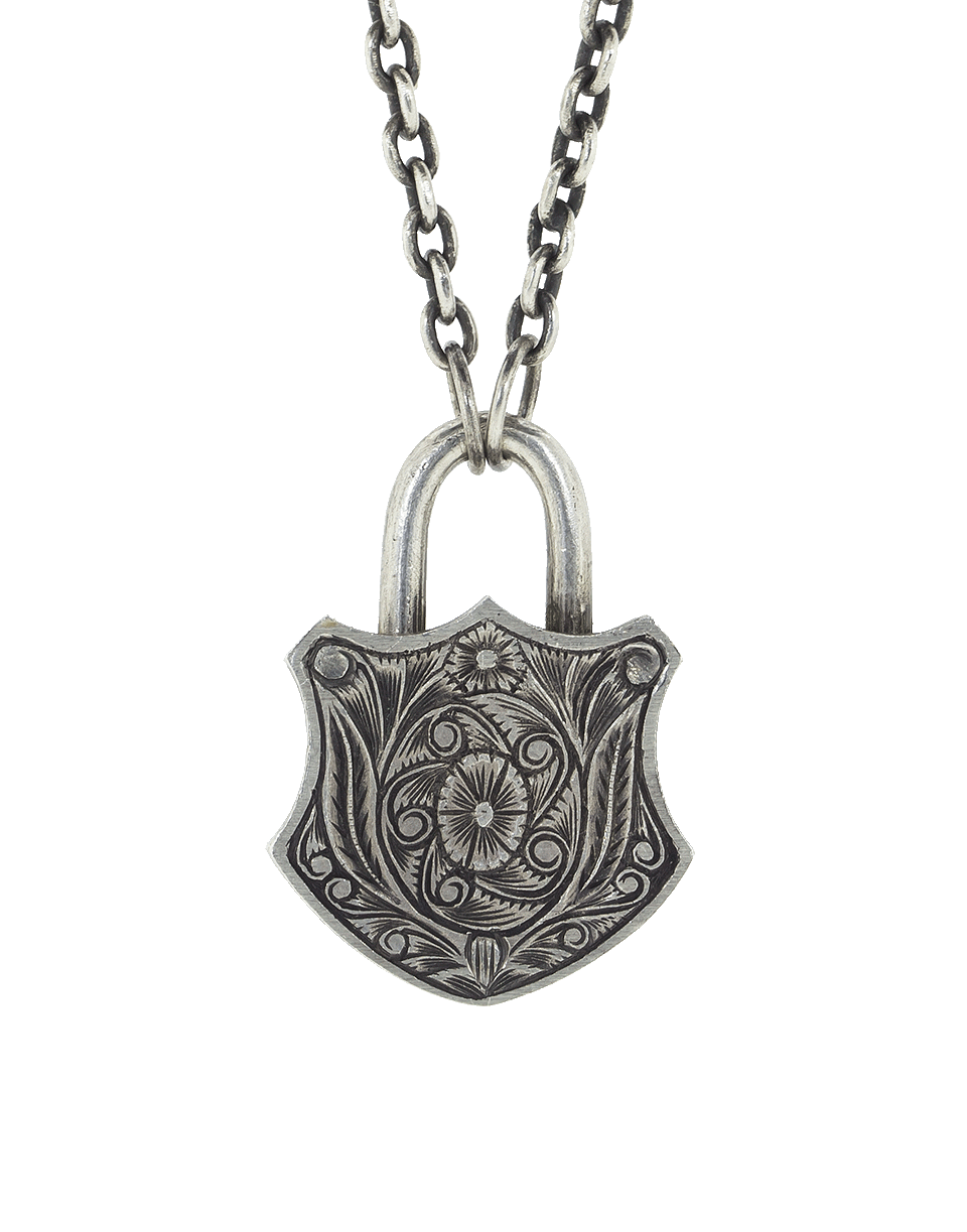 SEVAN BICAKCI-Large Fancy Diamond Padlock-YELLOW GOLD