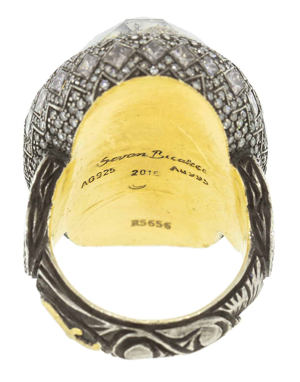 SEVAN BICAKCI-Lemon Topaz Istanbul Sea Ring-YELLOW GOLD