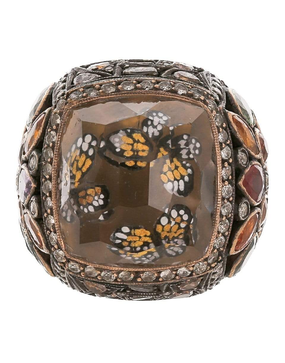 SEVAN BICAKCI-Carved Butterfly Ring-YELLOW GOLD