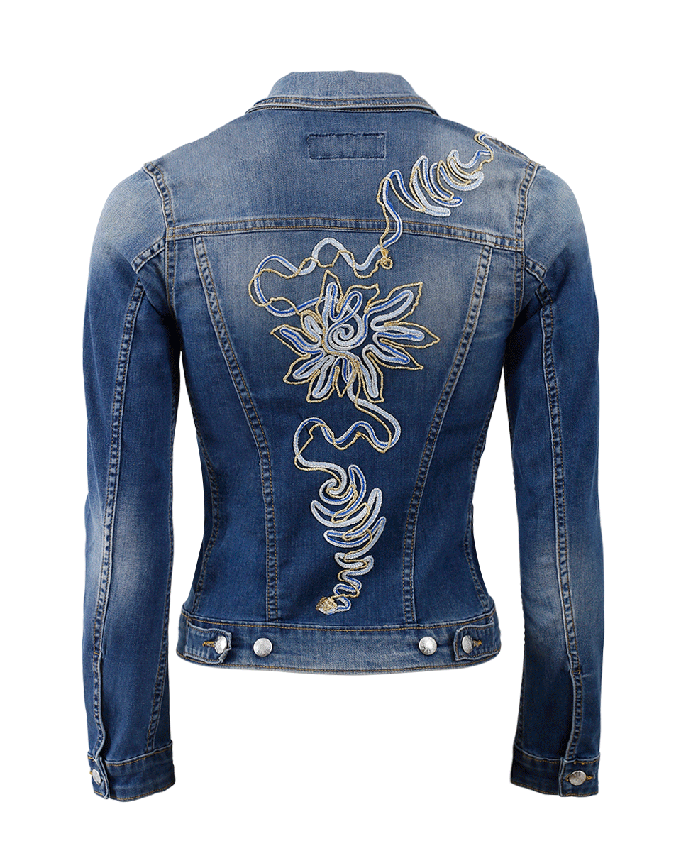 SHAFT JEANS-Stretch Denim Jacket-