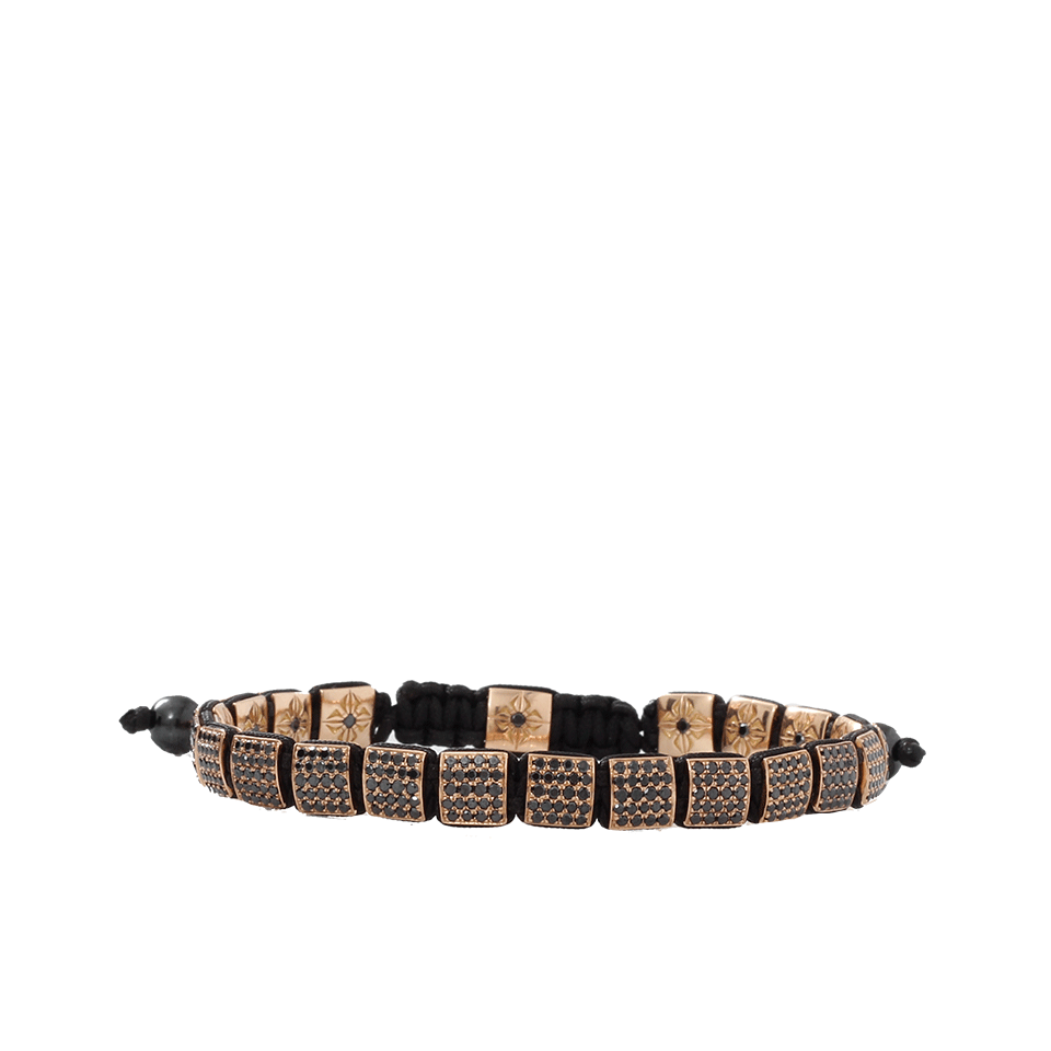 SHAMBALLA JEWELS-Reversible Diamond Lock Bracelet-ROSE GOLD