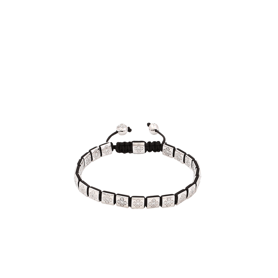 SHAMBALLA JEWELS-Diamond Lock Bracelet-WHITE GOLD