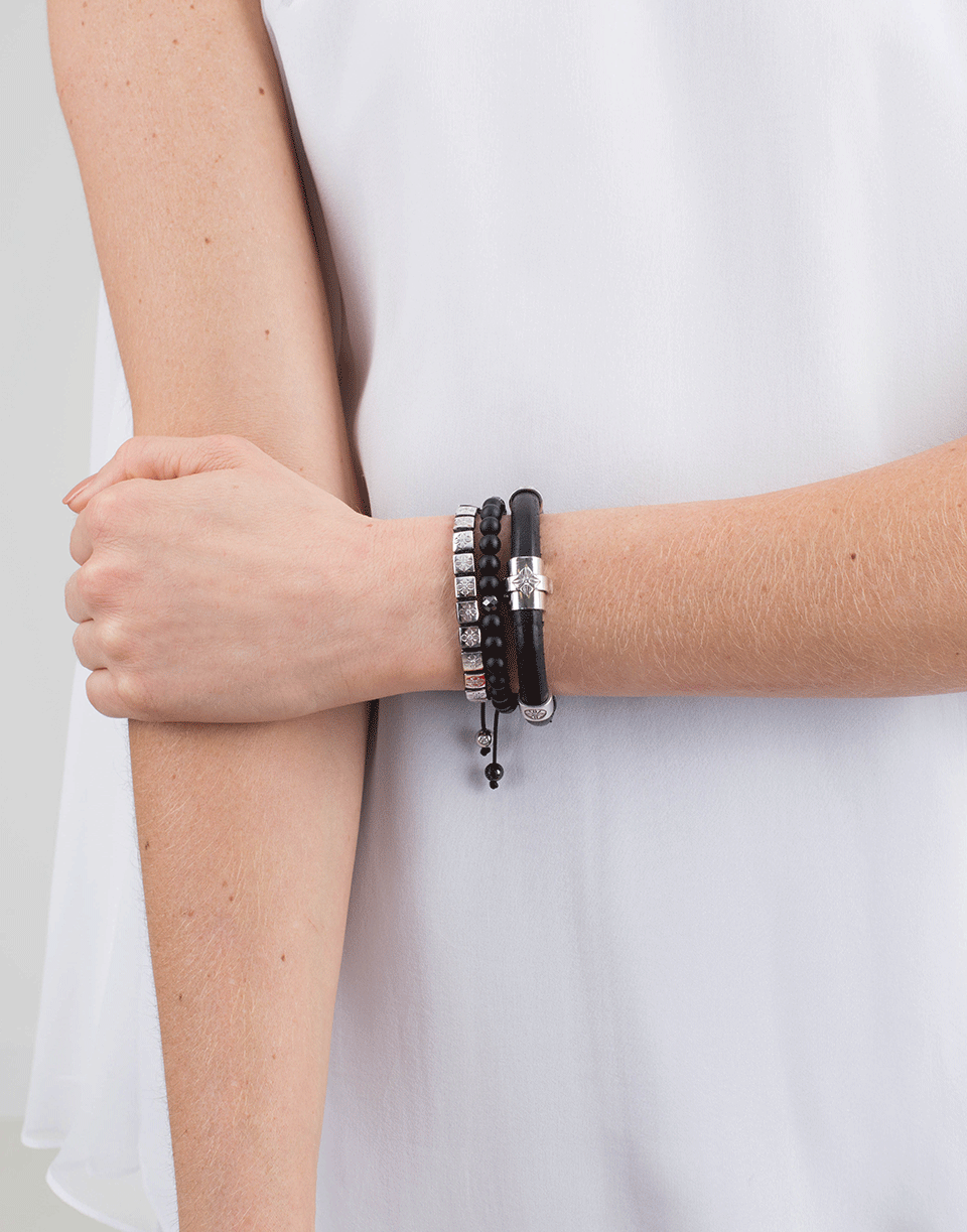 SHAMBALLA JEWELS-Korne Diamond Bracelet-WHITE GOLD