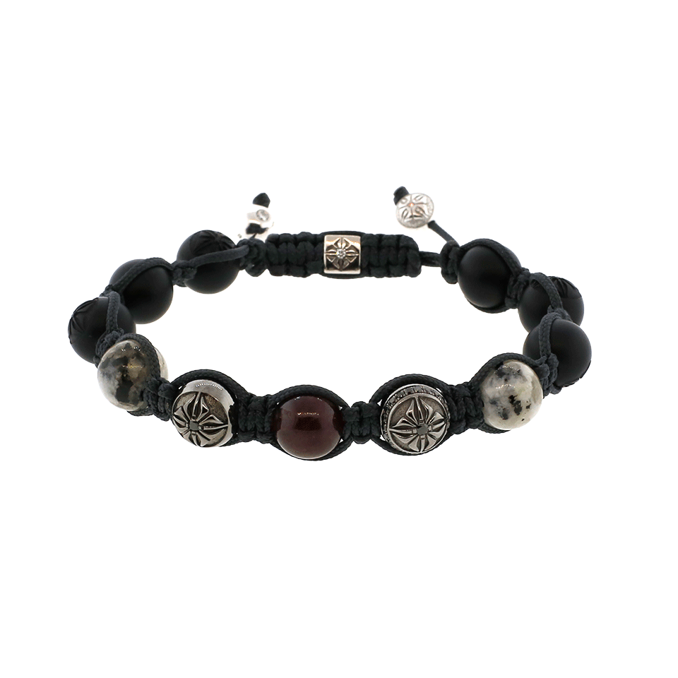 SHAMBALLA JEWELS-Granite And Ruby Bracelet-WHITE GOLD