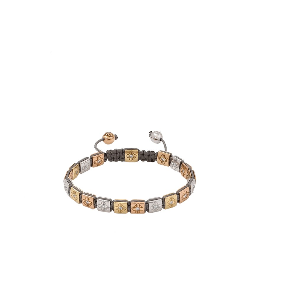 SHAMBALLA JEWELS-Reversible Diamond Lock Bracelet-YELLOW GOLD