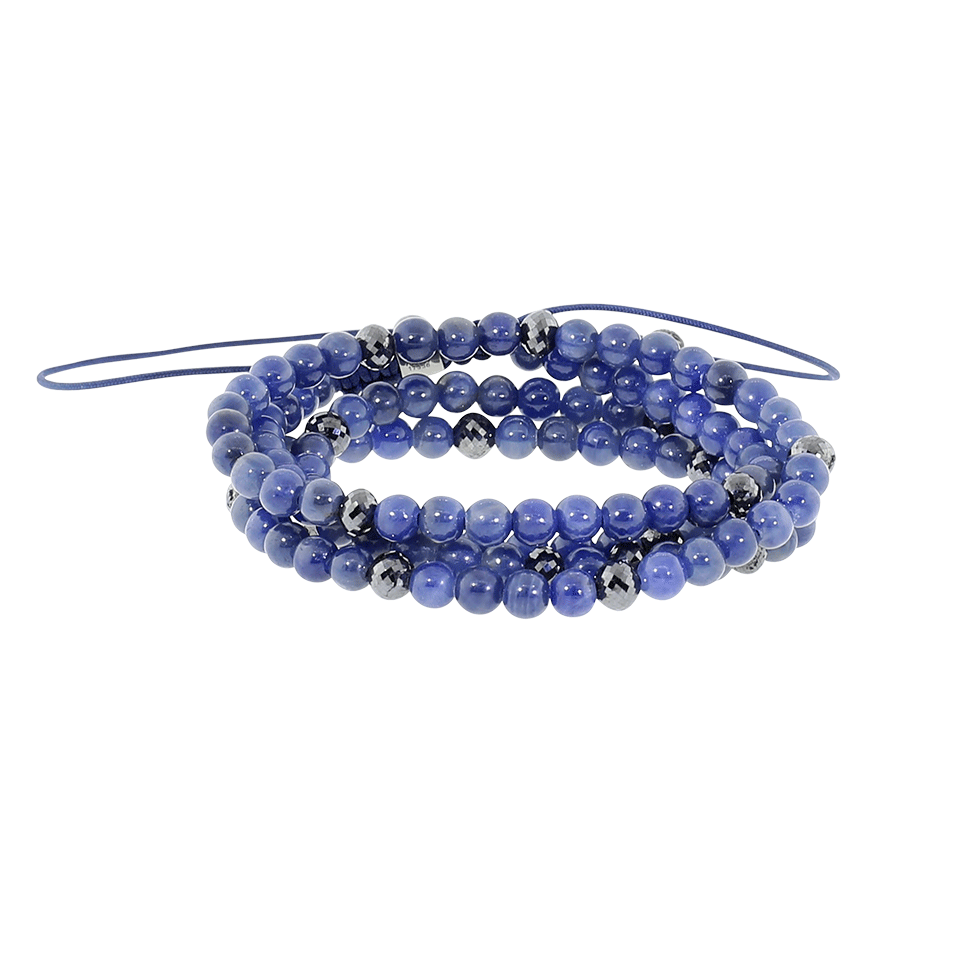 SHAMBALLA JEWELS-Beaded Necklace-BLACK GOLD