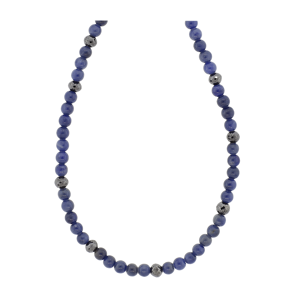 SHAMBALLA JEWELS-Beaded Necklace-BLACK GOLD