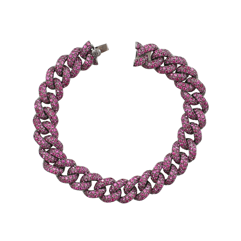 SHAY JEWELRY-Essential Gemstone Link Bracelet-BLACK GOLD