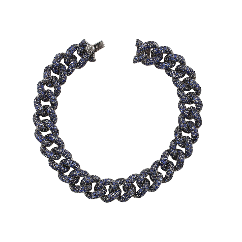 SHAY JEWELRY-Essential Gemstone Link Bracelet-BLACK GOLD
